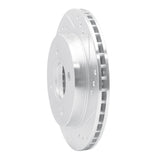 R1 Concepts 1995-2004 Ford Contour Rear Right Drilled & Slotted Silver Brake Rotor by R1 Concepts 631-56014R