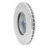 R1 Concepts 1998-2002 Ford Crown Victoria Front Left Drilled & Slotted Silver Brake Rotor by R1 Concepts 631-56016L
