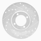 R1 Concepts 1963-1986 Ford Cortina Front Right Drilled & Slotted Silver Brake Rotor by R1 Concepts 631-56018R