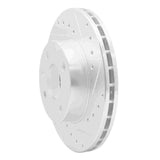 R1 Concepts 1985-1989 Merkur XR4TI Front Right Drilled & Slotted Silver Brake Rotor by R1 Concepts 631-57000R