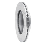 R1 Concepts 1986-1987 Acura Legend Front Right Drilled & Slotted Silver Brake Rotor by R1 Concepts 631-58001R