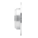 R1 Concepts 1987-1990 Acura Legend Rear Left Drilled & Slotted Silver Brake Rotor by R1 Concepts 631-58002L