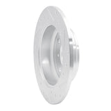 R1 Concepts 1987-1990 Acura Legend Rear Left Drilled & Slotted Silver Brake Rotor by R1 Concepts 631-58002L