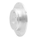 R1 Concepts 1987-1990 Acura Legend Rear Right Drilled & Slotted Silver Brake Rotor by R1 Concepts 631-58002R