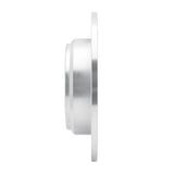 R1 Concepts 1987-1990 Acura Legend Rear Right Drilled & Slotted Silver Brake Rotor by R1 Concepts 631-58002R
