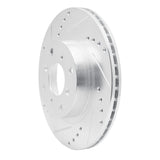 R1 Concepts 1987-1990 Acura Legend Front Left Drilled & Slotted Silver Brake Rotor by R1 Concepts 631-58003L