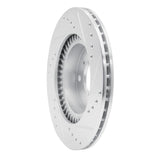 R1 Concepts 1987-1990 Acura Legend Front Left Drilled & Slotted Silver Brake Rotor by R1 Concepts 631-58003L