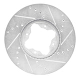 R1 Concepts 1992-1998 Acura TL Front Left Drilled & Slotted Silver Brake Rotor by R1 Concepts 631-58006L