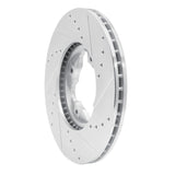 R1 Concepts 1992-1998 Acura TL Front Left Drilled & Slotted Silver Brake Rotor by R1 Concepts 631-58006L