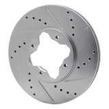 R1 Concepts 1992-1998 Acura Vigor Front Right Drilled & Slotted Silver Brake Rotor by R1 Concepts 631-58006R