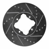 R1 Concepts 1992-1998 Acura Vigor Front Right Drilled & Slotted Silver Brake Rotor by R1 Concepts 631-58006R