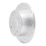 R1 Concepts 1992-1994 Acura Vigor Rear Right Drilled & Slotted Silver Brake Rotor by R1 Concepts 631-58007R