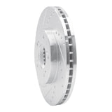 R1 Concepts 1993-1995 Acura Legend Front Left Drilled & Slotted Silver Brake Rotor by R1 Concepts 631-58008L