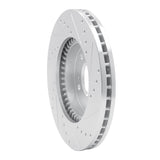 R1 Concepts 1993-1995 Acura Legend Front Left Drilled & Slotted Silver Brake Rotor by R1 Concepts 631-58008L