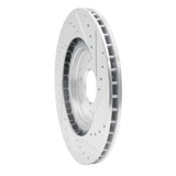 R1 Concepts 1997-2005 Acura NSX Rear Left Drilled & Slotted Silver Brake Rotor by R1 Concepts 631-58012L