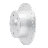 R1 Concepts 1996-1998 Acura TL Rear Left Drilled & Slotted Silver Brake Rotor by R1 Concepts 631-58013L