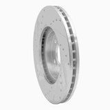 R1 Concepts 1999-2004 Acura RL Front Right Drilled & Slotted Silver Brake Rotor by R1 Concepts 631-58015R
