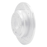 R1 Concepts 1999-2001 Acura RL Rear Right Drilled & Slotted Silver Brake Rotor by R1 Concepts 631-58016R