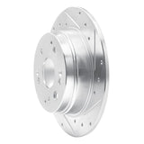 R1 Concepts 2001-2003 Acura CL Rear Right Drilled & Slotted Silver Brake Rotor by R1 Concepts 631-58017R