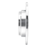 Dynamic Friction 2002-2004 Acura RL Rear Right Drilled & Slotted Silver Brake Rotor by Dynamic Friction Company 631-58018R