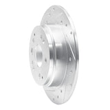 R1 Concepts 1999-2011 Acura TL Rear Left Drilled & Slotted Silver Brake Rotor by R1 Concepts 631-58019L