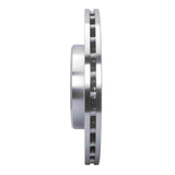 Dynamic Friction 2021-2025 Acura TLX Front Right Drilled & Slotted Silver Brake Rotor by Dynamic Friction Company 631-58035R