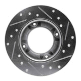 R1 Concepts 1976-1981 Honda Accord Hatchback Front Left Drilled & Slotted Silver Brake Rotor by R1 Concepts 631-59002L