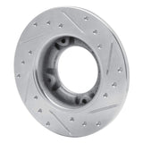 R1 Concepts 1976-1981 Honda Accord Hatchback Front Left Drilled & Slotted Silver Brake Rotor by R1 Concepts 631-59002L