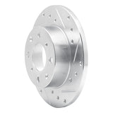 R1 Concepts 1979-1983 Honda Civic Hatchback Front Right Drilled & Slotted Silver Brake Rotor by R1 Concepts 631-59008R