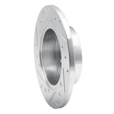 R1 Concepts 1979-1983 Honda Civic Hatchback Front Right Drilled & Slotted Silver Brake Rotor by R1 Concepts 631-59008R