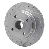 R1 Concepts 1984-1987 Honda Prelude Rear Left Drilled & Slotted Silver Brake Rotor by R1 Concepts 631-59010L