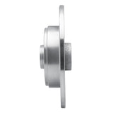 R1 Concepts 1984-1987 Honda Prelude Rear Left Drilled & Slotted Silver Brake Rotor by R1 Concepts 631-59010L