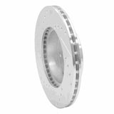R1 Concepts 1984-1990 Honda Accord Sedan Front Right Drilled & Slotted Silver Brake Rotor by R1 Concepts 631-59011R