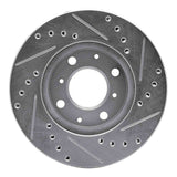 R1 Concepts 1986-1991 Acura Integra Front Left Drilled & Slotted Silver Brake Rotor by R1 Concepts 631-59012L