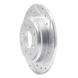 R1 Concepts 1986-1996 Acura Legend Rear Right Drilled & Slotted Silver Brake Rotor by R1 Concepts 631-59013R