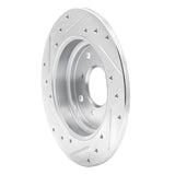 R1 Concepts 1986-1996 Acura Legend Rear Right Drilled & Slotted Silver Brake Rotor by R1 Concepts 631-59013R