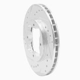 R1 Concepts 1990-1997 Acura CL Front Left Drilled & Slotted Silver Brake Rotor by R1 Concepts 631-59017L