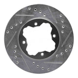 R1 Concepts 1990-1997 Acura CL Front Right Drilled & Slotted Silver Brake Rotor by R1 Concepts 631-59017R