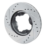 R1 Concepts 1990-1997 Acura CL Front Right Drilled & Slotted Silver Brake Rotor by R1 Concepts 631-59017R
