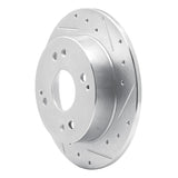 R1 Concepts 1992-1997 Acura CL Rear Right Drilled & Slotted Silver Brake Rotor by R1 Concepts 631-59019R