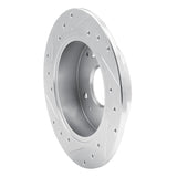 R1 Concepts 1992-1997 Acura CL Rear Right Drilled & Slotted Silver Brake Rotor by R1 Concepts 631-59019R