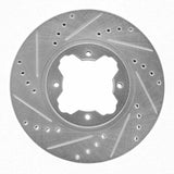 R1 Concepts 1991-1997 Acura CL Front Left Drilled & Slotted Silver Brake Rotor by R1 Concepts 631-59020L