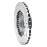 R1 Concepts 1992-1996 Honda Prelude Front Right Drilled & Slotted Silver Brake Rotor by R1 Concepts 631-59021R