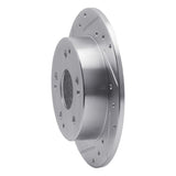 R1 Concepts 1997-2006 Acura Integra Rear Left Drilled & Slotted Silver Brake Rotor by R1 Concepts 631-59026L