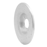 R1 Concepts 2000-2009 Honda S2000 Rear Left Drilled & Slotted Silver Brake Rotor by R1 Concepts 631-59028L