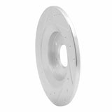 R1 Concepts 2000-2009 Honda S2000 Rear Right Drilled & Slotted Silver Brake Rotor by R1 Concepts 631-59028R