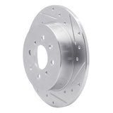 R1 Concepts 2001-2005 Acura EL Rear Right Drilled & Slotted Silver Brake Rotor by R1 Concepts 631-59031R