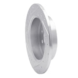 R1 Concepts 2001-2005 Acura EL Rear Right Drilled & Slotted Silver Brake Rotor by R1 Concepts 631-59031R