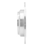 Dynamic Friction 2010-2015 Honda Accord Crosstour Rear Right Drilled & Slotted Silver Brake Rotor by Dynamic Friction Company 631-59033R
