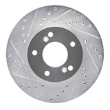 R1 Concepts 1991-2001 Acura TL Front Left Drilled & Slotted Silver Brake Rotor by R1 Concepts 631-59040L